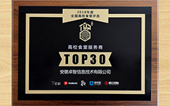 乐鱼足球体育_乐鱼(中国)荣获2018（首届）全国高校食堂优秀服务商TOP30